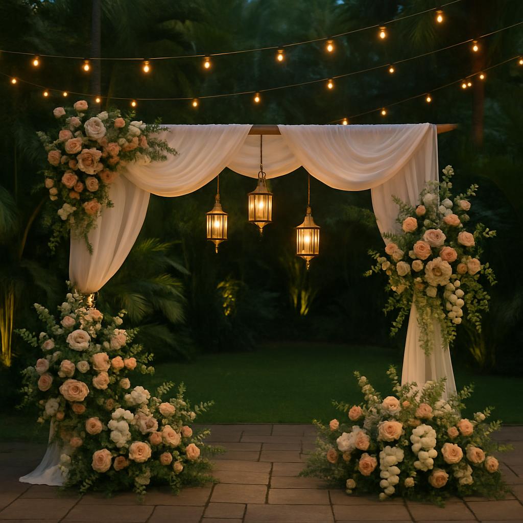 Garden Decoration Setup